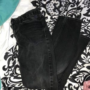 Black American eagle jeans